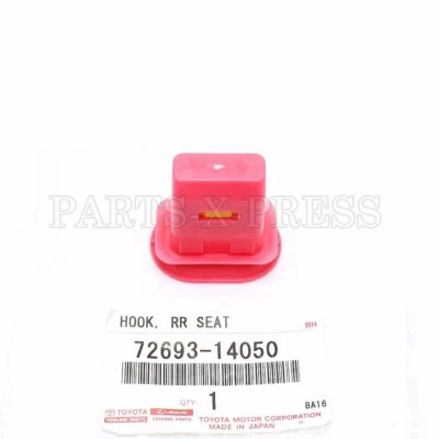 GENUINE  TOYOTA FOR LEXUS  GS300 LS400 SC300  REAR SEAT CUSHION LOCK 72693-14050 - Image 1 of 4