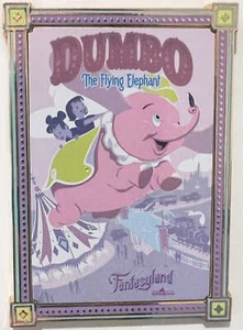 Fantasyland Attraction Poster Vintage Poster WDI Disney Pin B03 - Picture 1 of 1