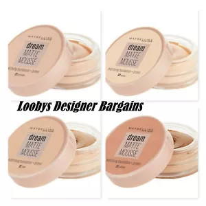 MAYBELLINE Fondotinta + Primer Dream Mousse Opaca 18ml - Scegli Tonalità - NUOVO - Foto 1 di 24