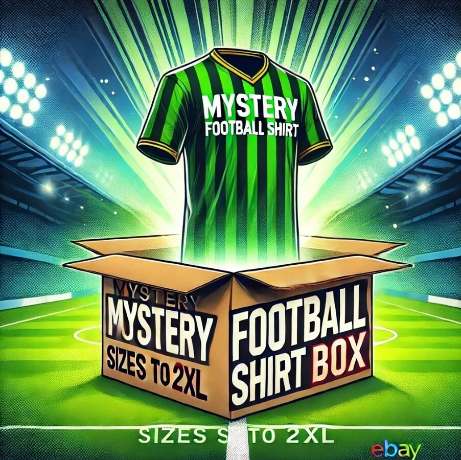 Mystery Football Shirt Box | Soccer Jersey | Sizes S to 2XL