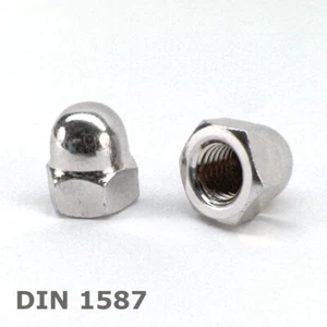Tuercas de sombrero galvanizadas DIN 1587 M4-M24 tuercas d - Imagen 1 de 9