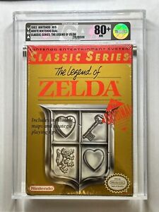 1992 The Legend of Zelda Classic Series Nintendo NES VGA Graded 80+ New