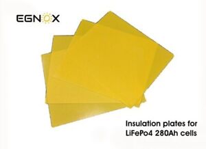 Insulation plates for 280Ah LifePo4 battery cells DIY (4 Pcs)