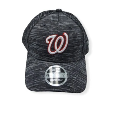 New Era Washington Nationals 9Forty Stretch Snap Tech B1 Adjustable Snapback Hat - Image 1 of 4