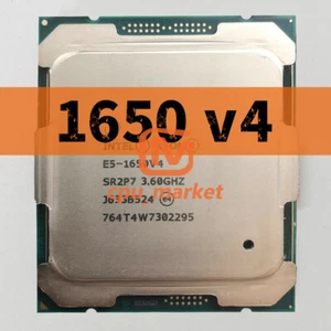 Intel Xeon E5-1650 V4 SR2P7 3.6GHz 6Cores 140W LGA 2011-3 CPU Processor - Picture 1 of 1