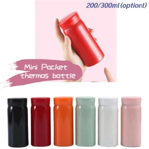 200/280 ML Mini Coffee Vacuum Flasks-Thermos Stainless Steel Drink Water Bottle - Picture 1 of 30