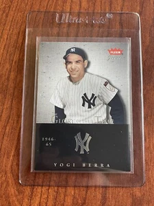 YOGI BERRA #’d /1950  2004 Fleer Greats of the Game Glory of their Time HOF - Picture 1 of 2