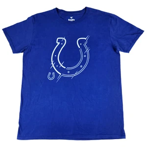 Indianapolis Colts Fanatics Herradura Camiseta Hombre Grande Azul Camiseta Fútbol NFL - Imagen 1 de 7