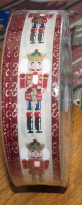 Member's Mark Sam's Club Nutcracker Christmas Premium Wired Ribbon - Image 1 of 4