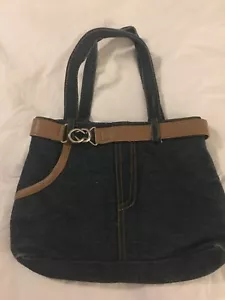 Denim purse - Cute Small Hand Bag , Very Handy & classic jean purse - Picture 1 of 6