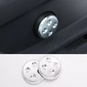 Silver Seat Adjustment Button Trim For Benz C E GLC Class W205 W213 X253 2015-21 - Bild 1 von 12