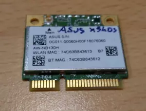 Scheda WiFi wireless per ASUS Vivobook F540S - F540SA combo Bluetooth QCWB335 - Foto 1 di 1