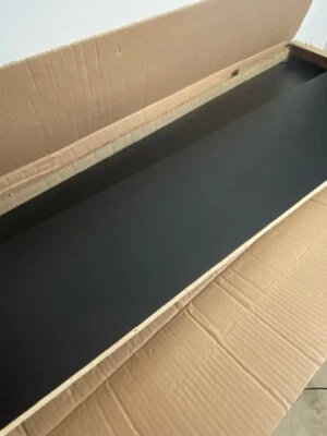 Estantes flotantes Pottery Barn Decker negros - Juego de 2, 36 pulgadas, negros Foto 1 de 4