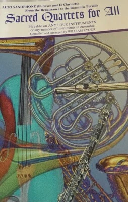 Sacred Quartets For All (Renaissance to the Romantic Periods), Alto Saxophone - Image 1 of 2