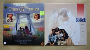Three Wishes Late for Dinner Fantasy Romance Laserdiscs (2) Swayze Gallagher - Foto 1 di 19