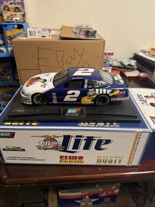 Rusty Wallace 2 Miller Lite Elvis 1998 Ford Taurus Revell Nascar 1/18 Never Open - Picture 1 of 4
