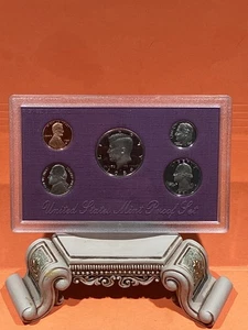 Mint Proof Set, 1989, Five (5) Coins, United States Mint, With COA. - Picture 1 of 8