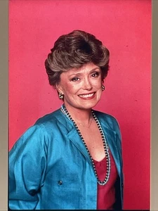 "Golden Girls" Rue McClanahan Original T.V Promotional 35mm Color Slide - Picture 1 of 2