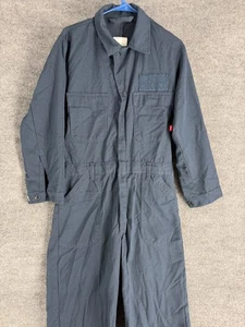 Tuta Utility Uomo Resistente alla Fiamma FR Excel Manufacturing 40S Blu - Foto 1 di 18