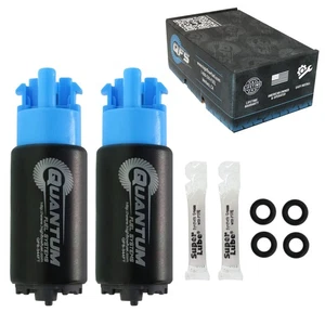 QFS 340LPH Dual Twin Fuel Pumps Fits Nissan GTR R35 VR38DETT Replaces DW300c - Bild 1 von 7