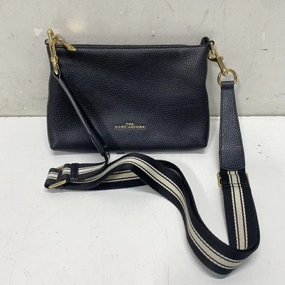 The Marc Jacobs Black Leather Crossbody Bag - Image 1 of 4