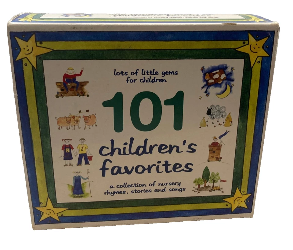 Juego de 5 CD de 101 canciones, cuentos y canciones favoritas para niños Foto 1 de 4