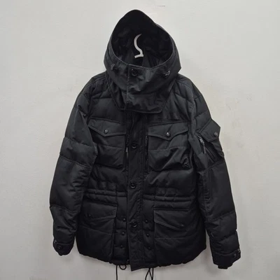 Polo Ralph Lauren Q-Smock Aviador Abajo Bombardero Puffer Carga Utilitaria Chaqueta Grande Foto 1 de 4