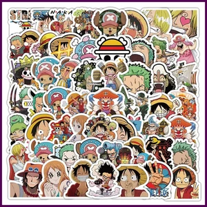 10/50/100 STCK. Cool One Piece Anime Cartoon Aufkleber Abziehbilder für Kinder Zum Selbermachen Laptop - Bild 1 von 24