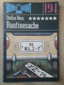 BLAULICHT Nr. 194 Stefan Voss Routinesache DDR Krimi - Picture 1 of 1