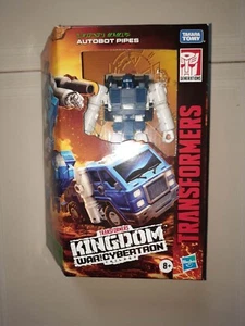 Transformers - Autobot Pipes New Deluxe Class War for Cybertron Kingdom Trilogy - Picture 1 of 9