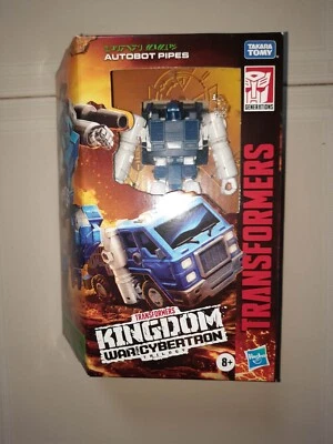 Transformers - Autobot Pipes New Deluxe Class War for Cybertron Kingdom Trilogy - Image 1 of 4