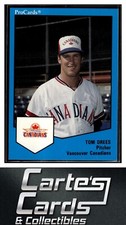 Tom Drees 1989 ProCards Vancouver Canadians #588  Chicago White Sox