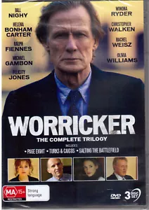 Worricker The Complete Trilogy DVD NEW Region 4 Bill Nighy Helen Bonham Carter - Picture 1 of 2