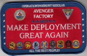 VAW-124 MAKING DEPLOYMENT GREAT AGAIN 2017 CRUISE PATCH [Item 124000] - Picture 1 of 1