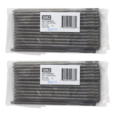 Сверло Senco EA0297N #2 Phillips Impact Rated Duraspin 25 штук (розничная продажа) (2 упаковки) - Изображение 1 из 4