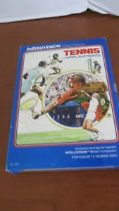 Videojuego de tenis Intellivision de colección ~JUEGO, INSTRUCCIONES, CAJA ORIGINAL - Imagen 1 de 4