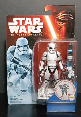 STAR WARS 2015 FORCE AWAKENS FIRST ORDER STORMTROOPER 4'' ACTION FIGURE SEALED - Image 1 of 4