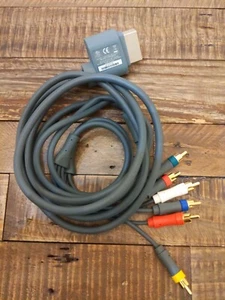 OEM Microsoft XBOX 360 Component HD AV Video Audio Cable Cord Genuine Official - Picture 1 of 4