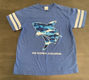 Women’s Florida Aquarium Blue Shark Shirt Size Medium - Picture 1 of 4