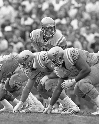 1988 UCLA Bruins TROY AIKMAN vs USC 8x10 Photo College Football Print Poster Cover