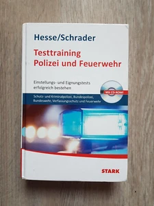 Testtraining Polizei und Feuerwehr (Hesse/Schrader): Buch & CD-Rom, Eignungstest - Bild 1 von 4