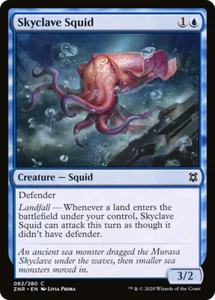 SKYCLAVE SQUID X 4 N/M ZENDIKAR RISING MAGIC THE GATHERING - Picture 1 of 1