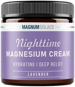 Magnesium Lotion – Nighttime Magnesium Cream – Apply to Legs, Arms or Chest - – - Picture 1 of 1