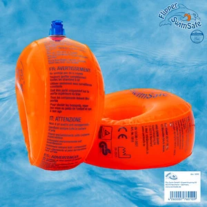 Flipper SwimSafe® Schwimmhilfe 12 M+ Schwimmflügel Schwimmring Kinder Baby - Bild 1 von 12