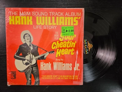  1964 Hank Williams Your cheating heart Life Story Sung by Hank Williams Jr Lp - Image 1 of 4