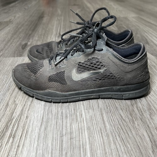 Nike Free 5.0 TR FIT 4 donna (NERO) allenamento crossfit taglia 8 5