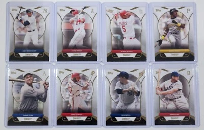 (8) 2025 Topps Welcome To The Club: 3x MVP TROUT, PUJOLS, BONDS + More Card Lot - Image 1 of 2