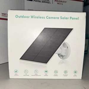 5W Solar Panel for Rechargeable Battery Security Camera, Outdoor - Picture 1 of 2