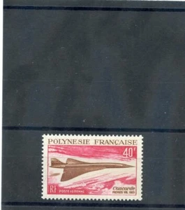 FRENCH POLYNESIA Sc C50(CE A27)**VF NH 1969 CONCORDE $100 - Picture 1 of 1
