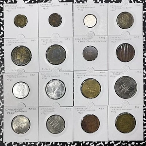 Lot Of 16x (1924-1975) Assorted Cameroon Coins In 2x2's Lot#MK25 Mixed Grade - Picture 1 of 10